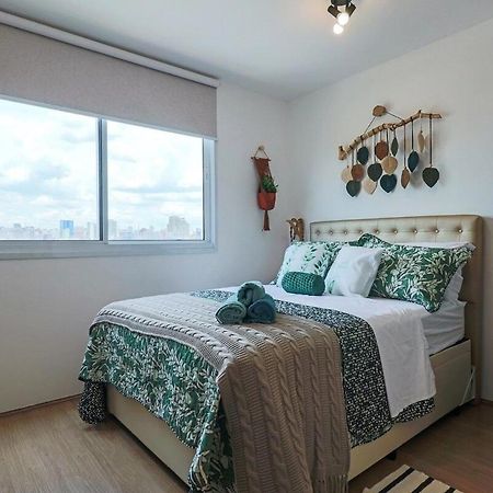 Aconchegante Studio No Bras Com Piscina/Metro Bras São Paulo Exteriör bild