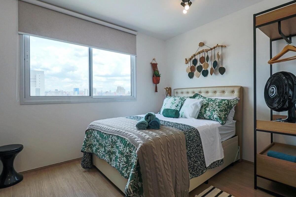 Aconchegante Studio No Bras Com Piscina/Metro Bras São Paulo Exteriör bild